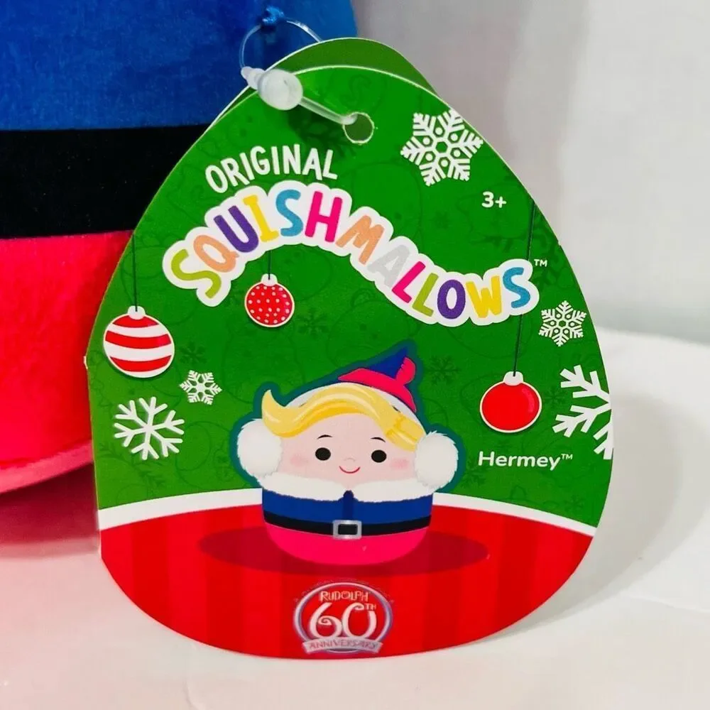 Squishmallows hermey elf